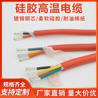 硅橡膠高溫電纜線